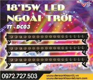 18*15W LED NGOÀI TRỜI