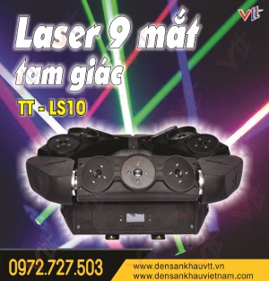 LASER 9 MẮT TAM GIÁC