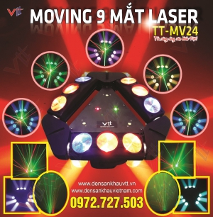 MOVING 9 MẮT LASER