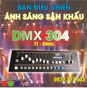 BẢN ĐIỀU KHIỂN DMX 304