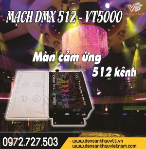 MẠCH DMX 512 - VT5000