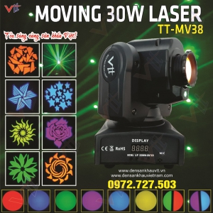 MOVING 30W CÓ LASER